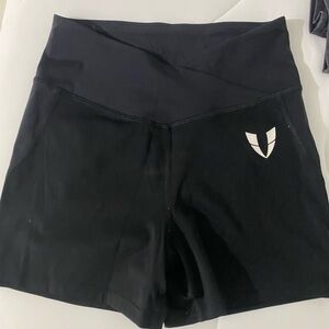 Women's Black Athletic Shorts